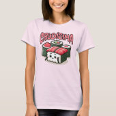 Crudísima Funny Spanish Sushi T-Shirt (Vorderseite)