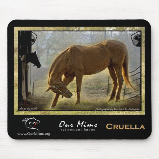 Cruella Mousepad (Vorne)