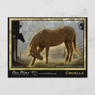 Cruella Post Card Postkarte