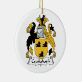 Cruikshank Familienwappen Keramikornament (Rechts)