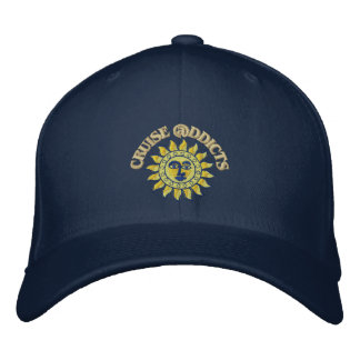 Cruise Addicts bestickte Flex-Fit-Cap der Marine Baseballkappe