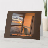 Cruise Balconi bei Sonnenuntergang Karte (Vorderseite)