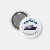 Cruise Beruflich Magnet Name Geschenk (Vorderseite/Rückseite)