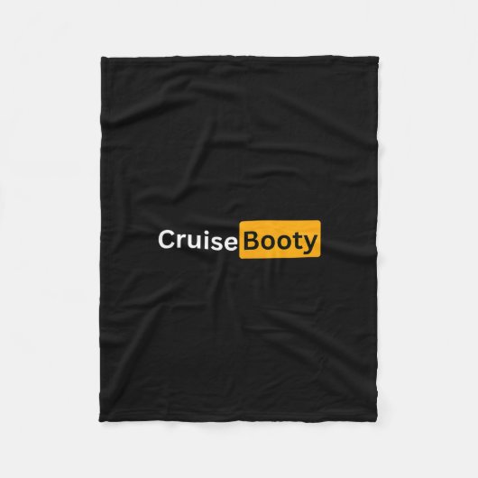 Cruise Booty - Y Cruising Bon Voyage Gifts Fleecedecke (Vorderseite)