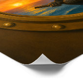 Cruise Cabin Decor Poster (Ecke)