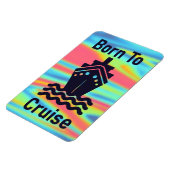 Cruise Cabin Funny Door Marker Holographic Magnet (Linke Seite)