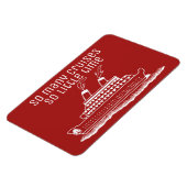 Cruise Cabin Stateroom Door Marker Funny Magnet (Linke Seite)