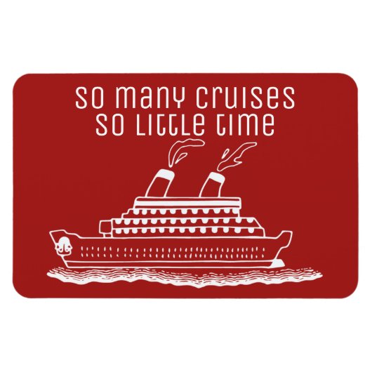 Cruise Cabin Stateroom Door Marker Funny Magnet (Horizontal)