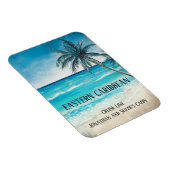 Cruise Caribbean Bahamas Mexico Beach Door Magnet (Rechte Seite)