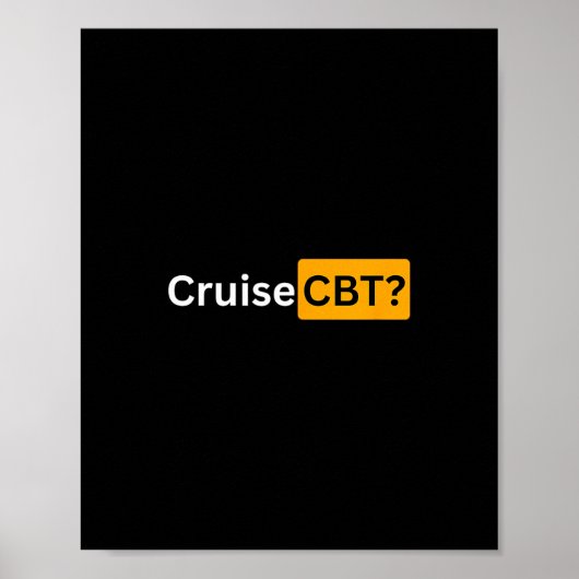 Cruise Cbt - Y Cruising Bon Voyage Gifts  Poster (Vorne)