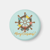 Cruise Christmas Nautical Magnet (Vorne)
