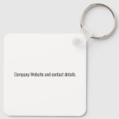 Cruise Company/ Personal Schlüsselanhänger (Rückseite)