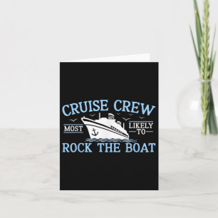 Cruise Crew 2025 am ehesten geeignet, die Bootsfah Karte