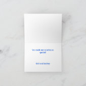 Cruise Dankeschön Card Dankeskarte (Innenseite)