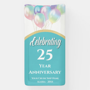 Cruise Door Decor 25 Jahre Jubiläum Banner