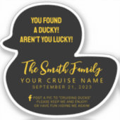 Cruise Duck Aufkleber (Vorderseite)