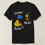 Cruise Hiving Rubber Enten Passport Scav T-Shirt (Design vorne)