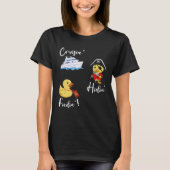 Cruise Hiving Rubber Enten Passport Scav T-Shirt (Vorderseite)