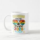 Cruise Into New Year 2026 Bringing New Year Togeth Kaffeetasse (Links)