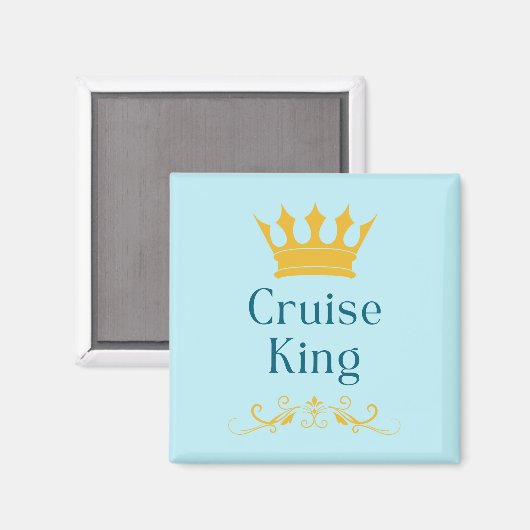 Cruise King Door Magnet (Vorderseite/Rückseite)
