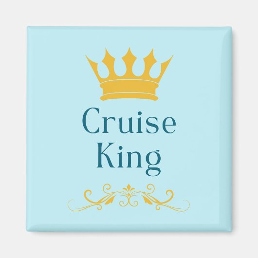 Cruise King Door Magnet (Vorne)