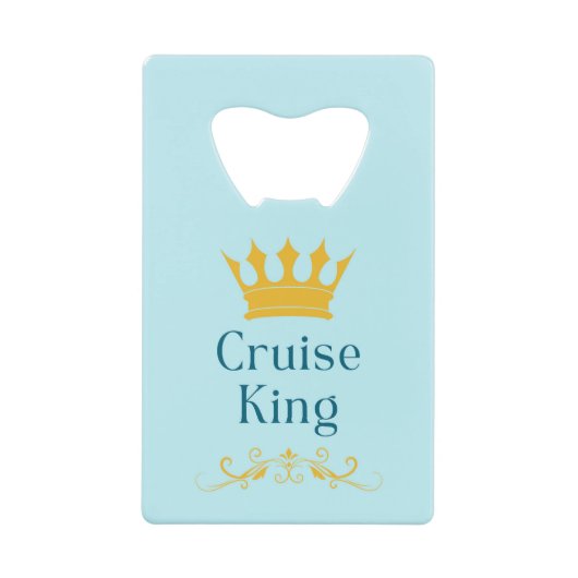 Cruise King Geldbeutel Flaschenöffner (Vorderseite)