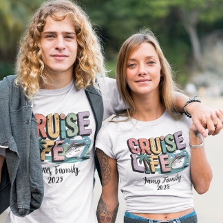 Cruise Life Custom - Family Summer Wiedersehen T-Shirt