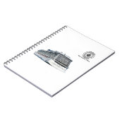 Cruise Lovers Norwegisches Bliss-Foto-Notebook Notizblock (Linke Seite)