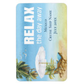 Cruise Mexico Cabin Stateroom Door Marker Magnet (Vertikal)