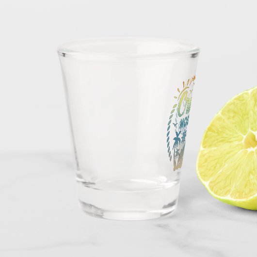 Cruise Mode auf 2025 Kreuzfahrtschiff Shot Glass Schnapsglas (Links)