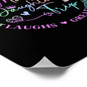 Cruise Mother Daughter Trip 2025 Funny Mom Daughte Poster (Ecke)