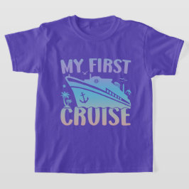 Cruise my first Cruise 2025 Family Vacation Cruise T-Shirt