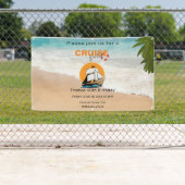 Cruise Party 40 Geburtstagsparty Banner (Insitu)