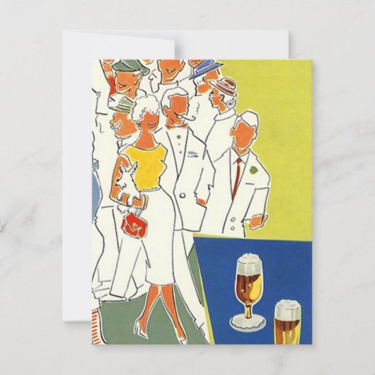 CRUISE PARTY INVITATION FAMILIENWOHNUNG! EINLADUNG (Vorderseite)