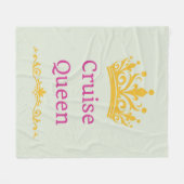 Cruise Queen Fleecedecke (Vorderseite (Horizontal))