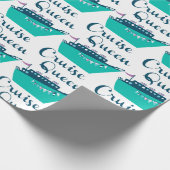 Cruise Queen Geschenkpapier (Ecke)