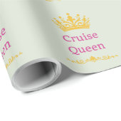 Cruise Queen Geschenkpapier (Rolleneckpunkt)