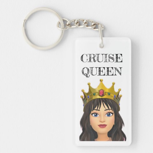 Cruise Queen Keyring Schlüsselanhänger (Vorderseite)