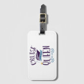 Cruise Queen Niedlich Cruise Women Gepäckanhänger (Vorderseite Vertikal)