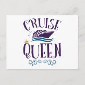 Cruise Queen Niedlich Cruise Women Postkarte (Vorderseite)