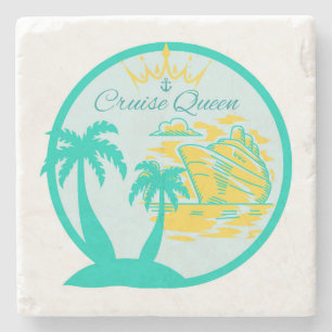 Cruise Queen Steinuntersetzer