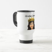 Cruise Queen Travel Mug Reisebecher (Vorderseite Links)