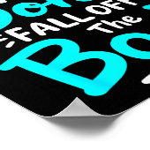 Cruise Rule #1 Don't Fall Off The Boat  Poster (Ecke)