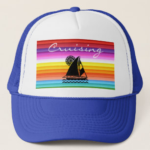 Cruise Sailboat Hat Truckerkappe