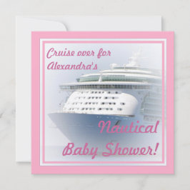 Cruise Ship Baby Dusche Einladung