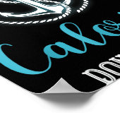 Cruise Ship Calories Don't Count,cruise Vibes Love Poster (Ecke)