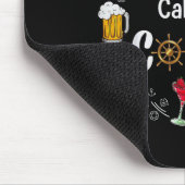 Cruise Ship Calories Don't Count  Mousepad (Ecke)