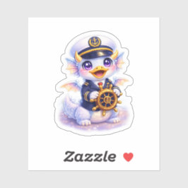 Cruise Ship Captain Dragon Aufkleber