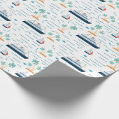 Cruise Ship Geschenkpapier (Ecke)