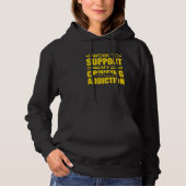 Cruise Ship I Work to Support My Cruising Addictio Hoodie (Vorderseite)